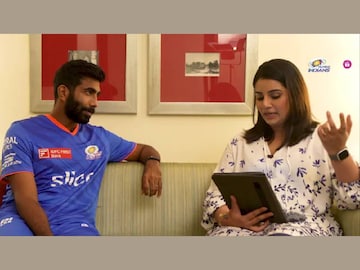 ജസ്പ്രീത് ബുംറ, സഞ്ജന ഗണേശൻ