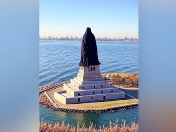 നവംബറില്‍ നടക്കുന്ന തിരഞ്ഞെടുപ്പില്‍ മംദാനി വിജയിച്ചാല്‍ ന്യൂയോര്‍ക്ക് സിറ്റിയുടെ ചരിത്രത്തിലെ ആദ്യത്തെ മുസ്ലീം മേയറാകും (IMAGE: X)