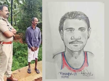 മുഹമ്മദലിയെ തെളിവെടുപ്പിനായി കൊണ്ടുവന്നപ്പോൾ, രേഖാ ചിത്രം