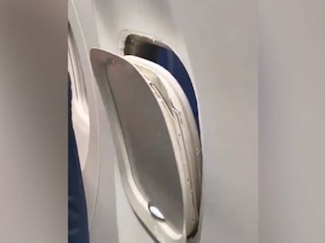 സ്പൈസ്ജെറ്റിന്റെ എസ്ജി1080 വിമാനത്തിലാണ് സംഭവം (IMAGE: @SohamShah07/X)