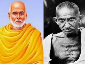 ശ്രീനാരായണഗുരു, മഹാത്മഗാന്ധി
