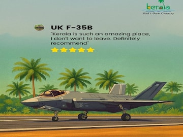 110 മില്യണ്‍ ഡോളര്‍ വിലവരുന്ന അഞ്ചാം തലമുറ സ്റ്റെല്‍ത്ത് ജെറ്റ് ജൂണ്‍ 14നായിരുന്നു ഇന്ധനം തീര്‍ന്നതിനെ തുടര്‍ന്ന് തിരുവനന്തപുരം വിമാനത്താവളത്തില്‍ അടിയന്തര ലാന്‍ഡിങ് നടത്തിയത്