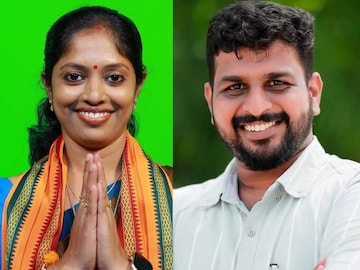 നവ്യ ഹരിദാസ്, മനു പ്രസാദ്