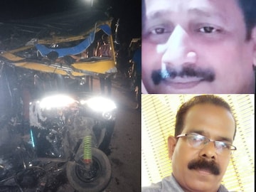 അപകടത്തിന്റെ ദൃശ്യങ്ങൾ‌