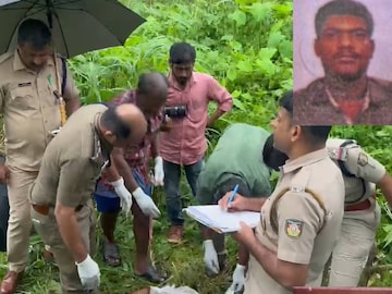 ലോഡ്ജിന്റെ മതിലിനോടു ചേർന്നുള്ള ചതുപ്പുനിലത്താണ് മൃതദഹം കണ്ടെത്തിയത്