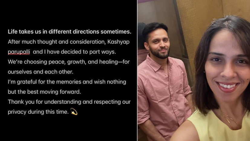 Indian badminton stars Saina Nehwal announces separation from Parupalli Kashyap