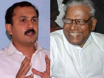 ഷോൺ ജോർജ്, വി എസ് അച്യുതാനന്ദൻ