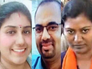 കൊല്ലപ്പെട്ട രേഖ (ഇടത്), പ്രേംകുമാർ, സുനിത കൊല്ലപ്പെട്ട രേഖ (ഇടത്), പ്രേംകുമാർ, സുനിത