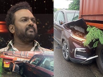 ബിജുക്കുട്ടൻ, അപകടത്തിന്റെ ദൃശ്യങ്ങൾ