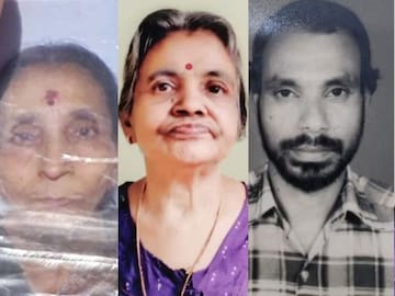 കൊല്ലപ്പെട്ട ശ്രീജയ,പുഷ്പലളിത സഹോദരൻ പ്രമോദ്