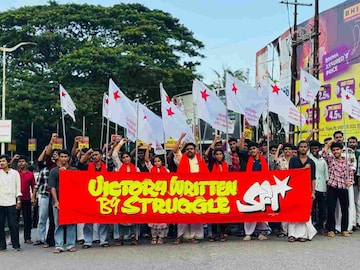 എസ്എഫ്ഐ വിജയാഘോഷം