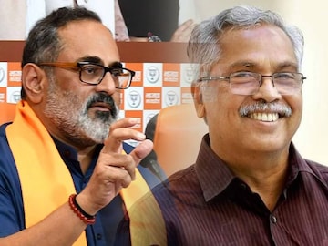 രാജീവ് ചന്ദ്രശേഖരൻ, ബി നോയ് വിശ്വം