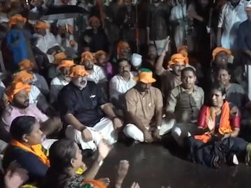 ബിജെപി ഉപരോധ സമരം