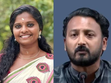 സജന ബി സാജൻ, രാഹുൽ മാങ്കൂട്ടത്തില്‍