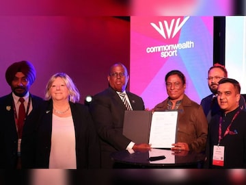 സർദാർ വല്ലഭായ് പട്ടേൽ സ്‌പോർട്‌സ് എൻക്ലേവാണ് നിലവിൽ വികസനത്തിലുള്ള പ്രധാന വേദികളിലൊന്ന്