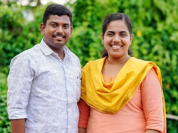 ആര്യാ രാജേന്ദ്രനും സച്ചിൻ ദേവും