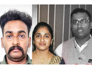 കവിളിലും കഴുത്തിലും മുറിവുകള്‍ കണ്ടതോടെ പോലീസിന് സംശയം തോന്നി.