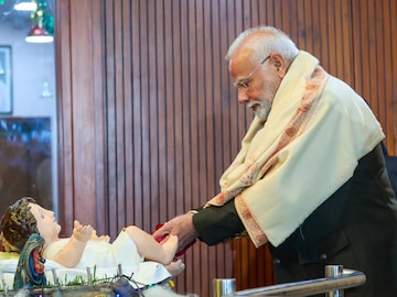 കഴിഞ്ഞ വർഷം സിബിസിഐയുടെ ക്രിസ്മസ് ആഘോഷങ്ങളിൽ പ്രധാനമന്ത്രി പങ്കെടുത്തപ്പോൾ (PTI) കഴിഞ്ഞ വർഷം സിബിസിഐയുടെ ക്രിസ്മസ് ആഘോഷങ്ങളിൽ പ്രധാനമന്ത്രി പങ്കെടുത്തപ്പോൾ (PTI)