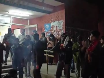 വിദ്യാർത്ഥികളുടെ പ്രതിഷേധം