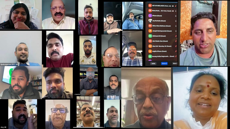 നിയമസഭ പ്രചാരണത്തിൽ സജീവമായി ഐ ഓ സി (യു കെ) കേരള ചാപ്റ്റർ; മിഡ്‌ലാൻഡ്സ് ഏരിയയുടെ നേതൃത്വത്തിൽ സോഷ്യൽ മീഡിയ വാർ റൂം പ്രവർത്തനങ്ങൾക്ക് തുടക്കം