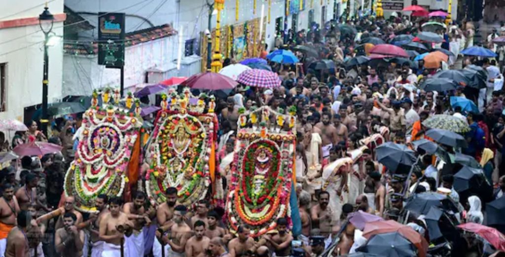 നവരാത്രി വിഗ്രഹ ഘോഷയാത്ര; തിരുവനന്തപുരത്ത് ഗതാഗത നിയന്ത്രണം